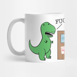 t rex corona Mug